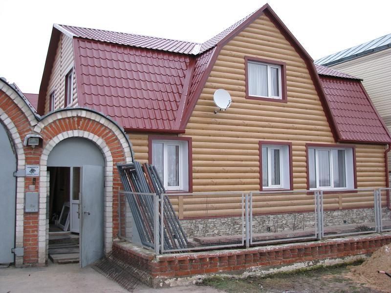 Отделка фасада дома с использованием композитных материалов