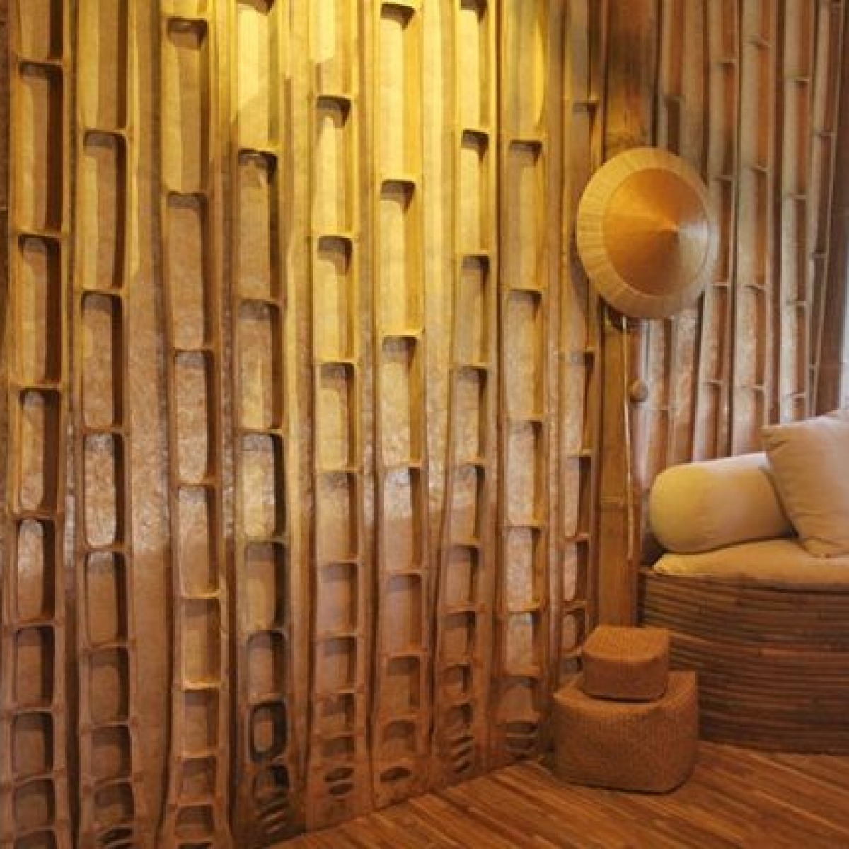Различные виды бамбуковых панелей